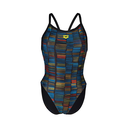 Traje de baño Arena Slow Motion X-Cross back mujer