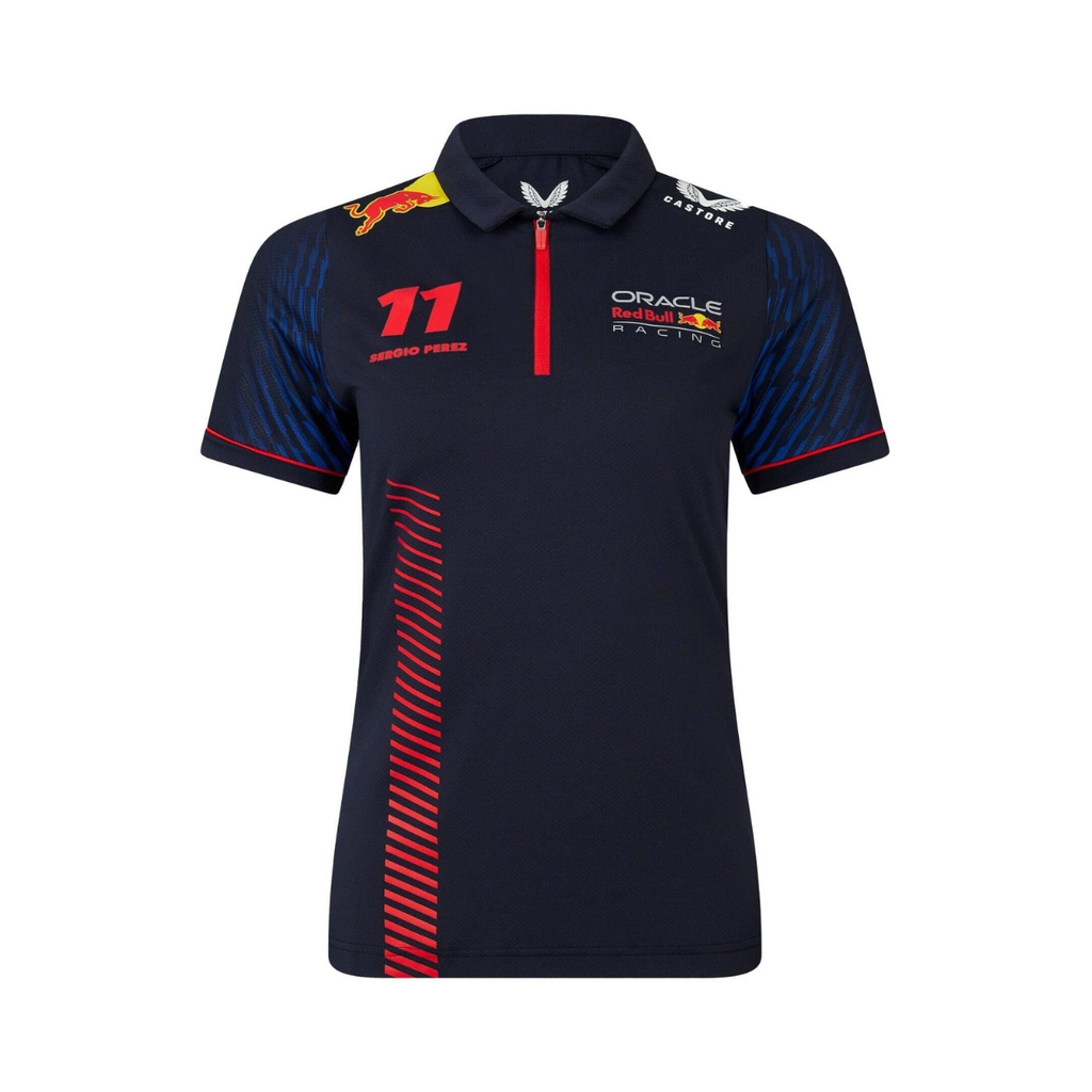 Playera polo Red Bull Racing Mujer Checo Pérez Oficial 2023