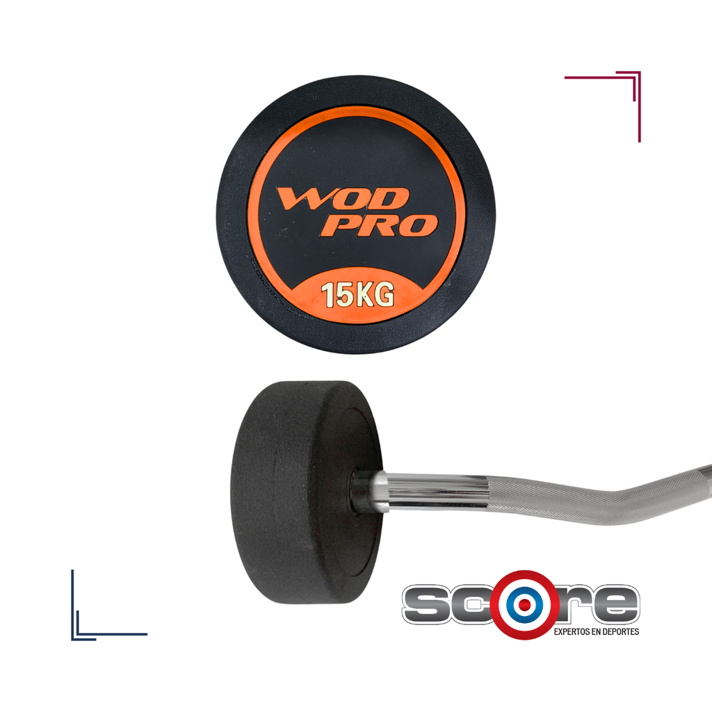 Barra Z con peso integrado 15 kg