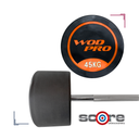 Barra recta con peso integrado 45 kg