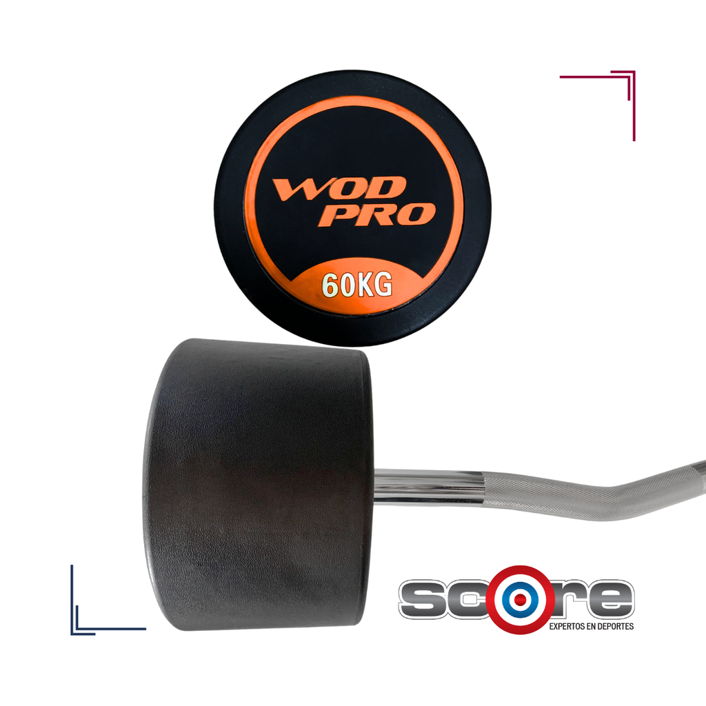 Barra Z con peso integrado 60 kg