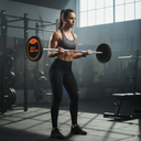 Barra Recta con Peso Integrado Wod Pro 40 kg