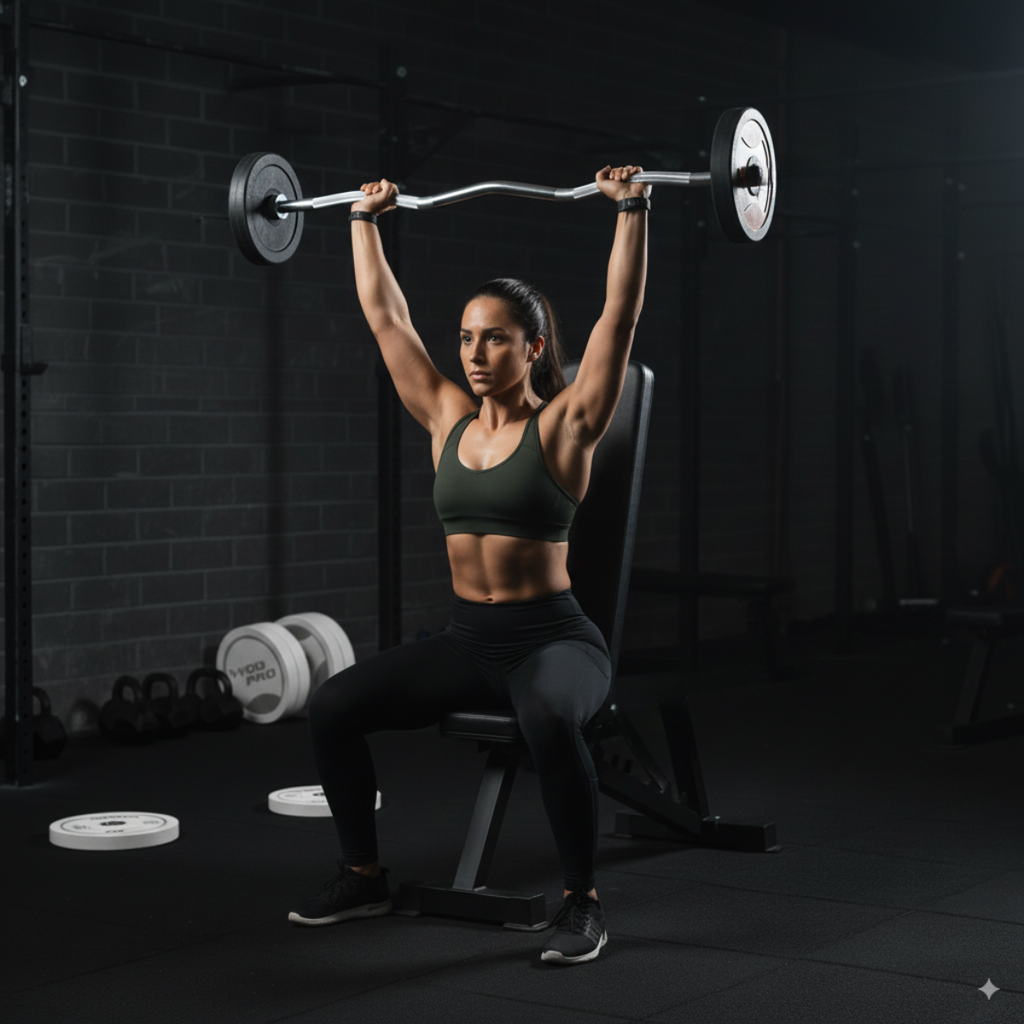 Barra Z con Peso Integrado Wod Pro 10 kg