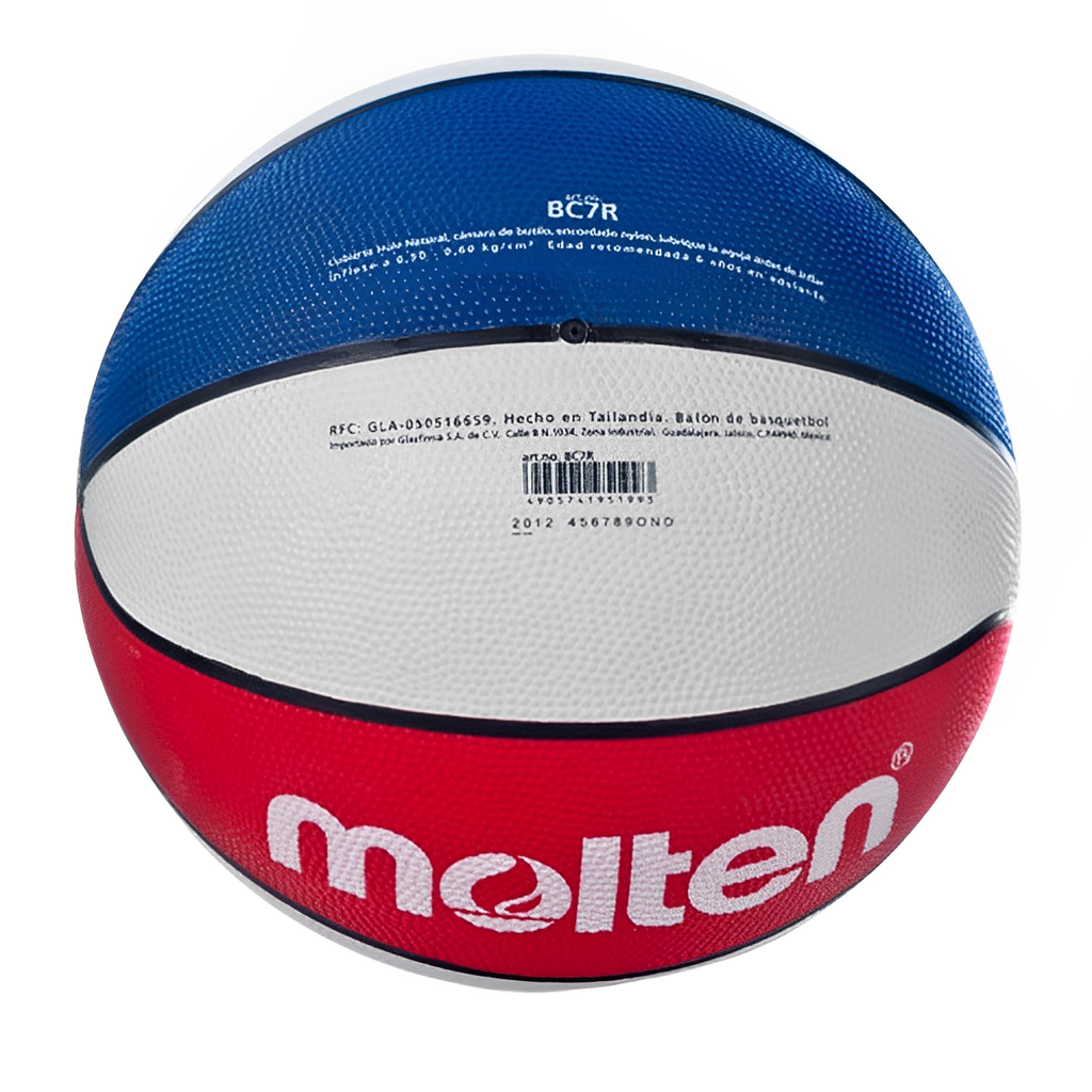 Balón de Baloncesto BC6R Molten Hule Natural
