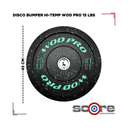 Par de bumpers hi-temp 15 libras Wod Pro