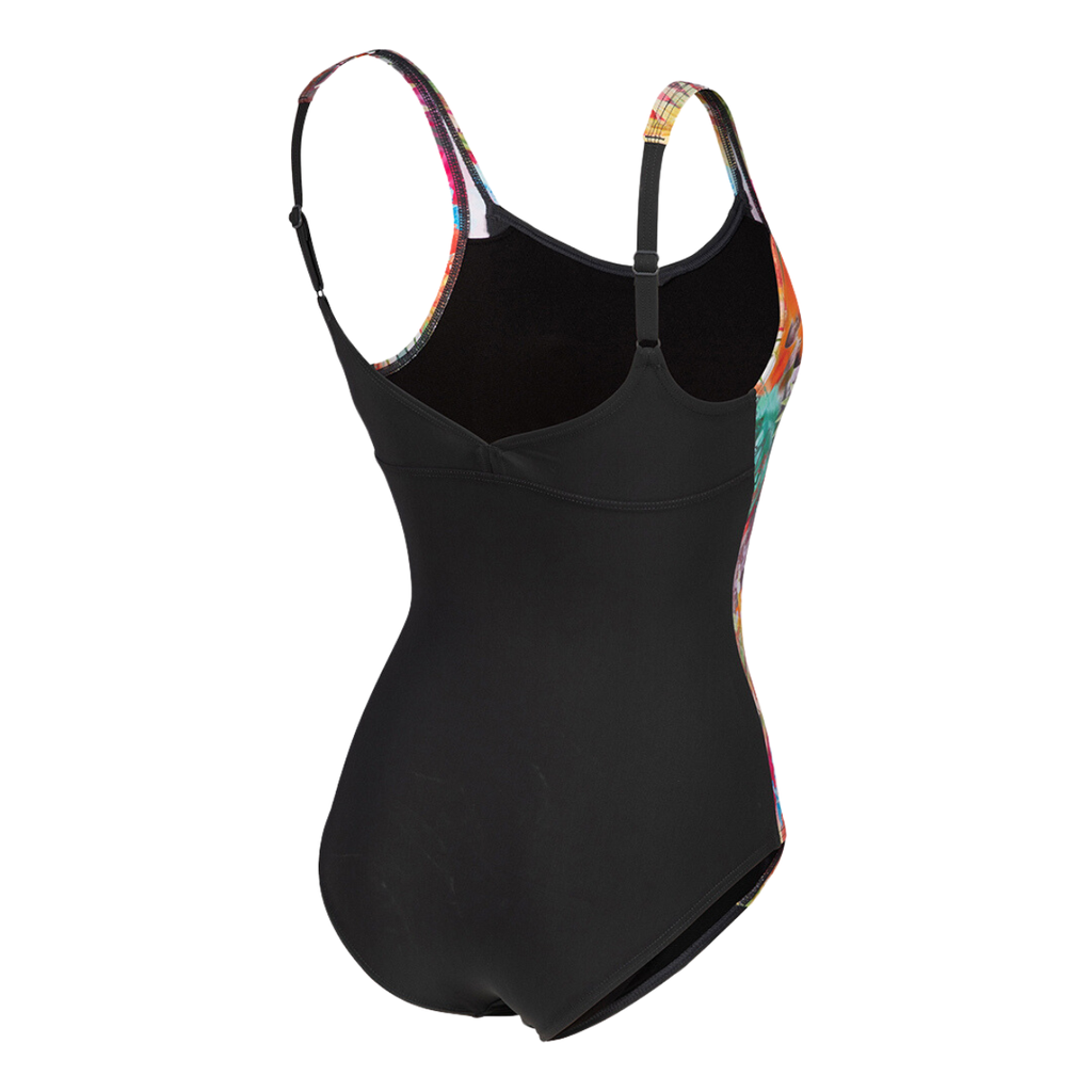 Traje de baño Arena Paola Wing Back bodylift para mujer