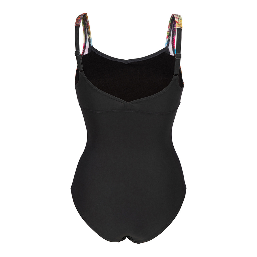 Traje de baño Arena Paola Wing Back bodylift para mujer