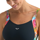 Traje de baño Arena Paola Wing Back bodylift para mujer