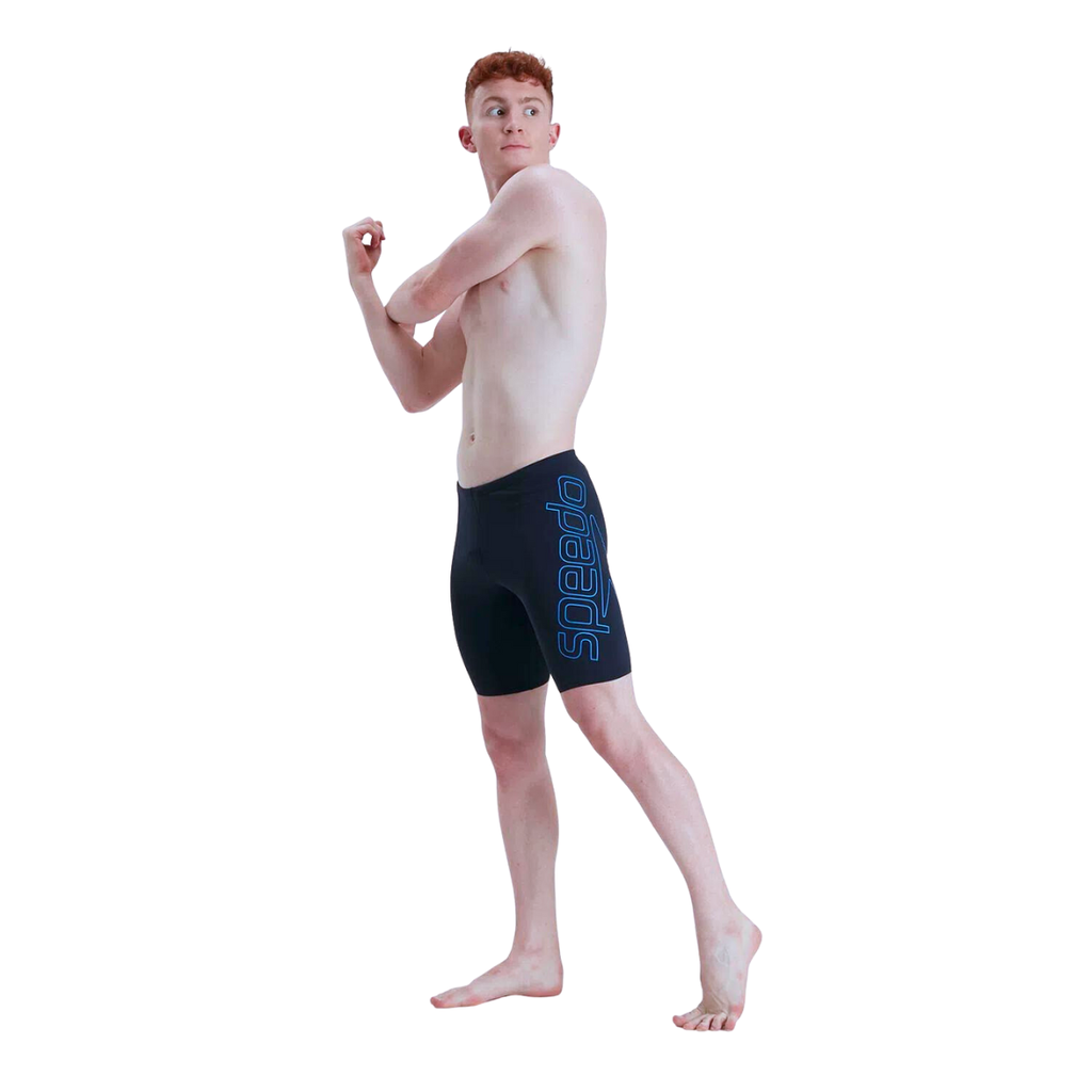 Speedo Hyper Boom Placement zwemboxer heren black grey