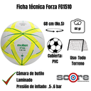 Balón de fútbol Molten Forza F5G1510 #5