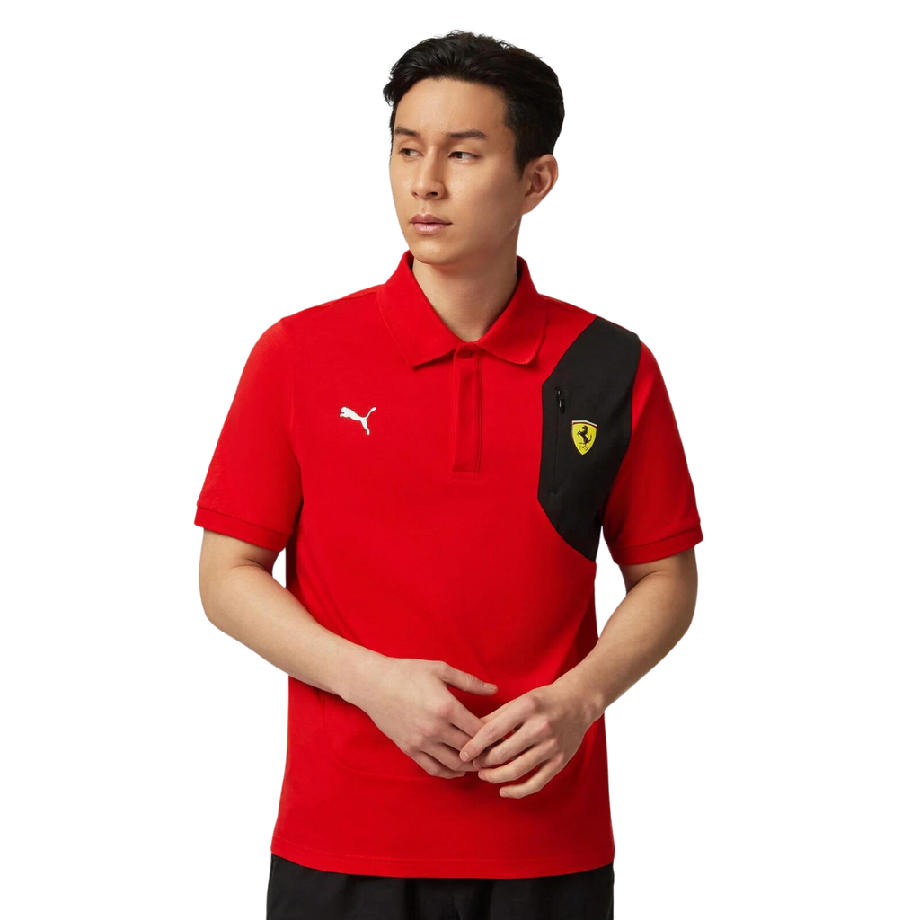 Playera F1 Ferrari Classic 2023 tipo Polo