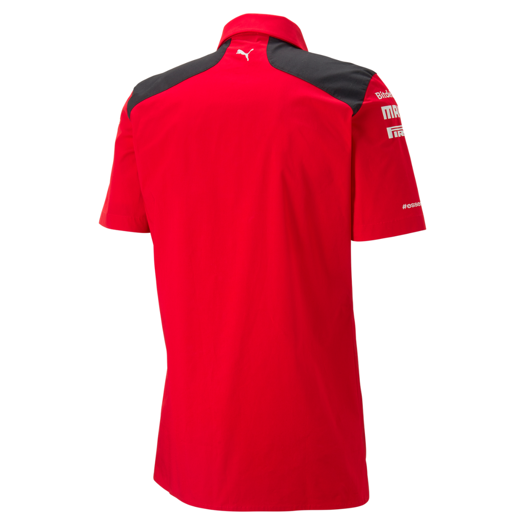 Camisa F1 Ferrari manga corta para hombre