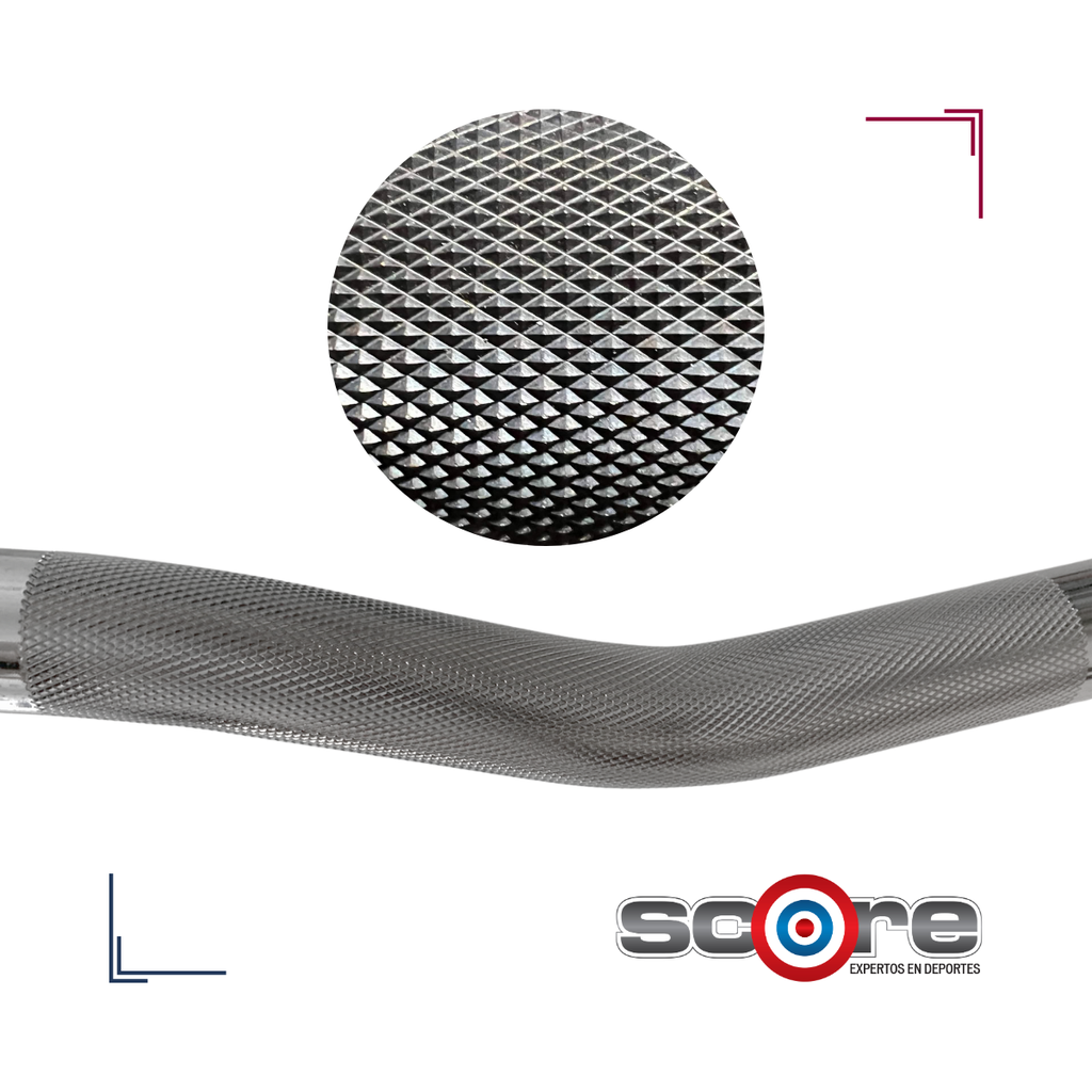 Barra Z con peso integrado 25 kg