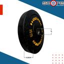 Par de bumpers hi-temp 25 libras Wod Pro