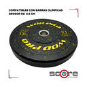 Par de bumpers hi-temp 25 libras Wod Pro