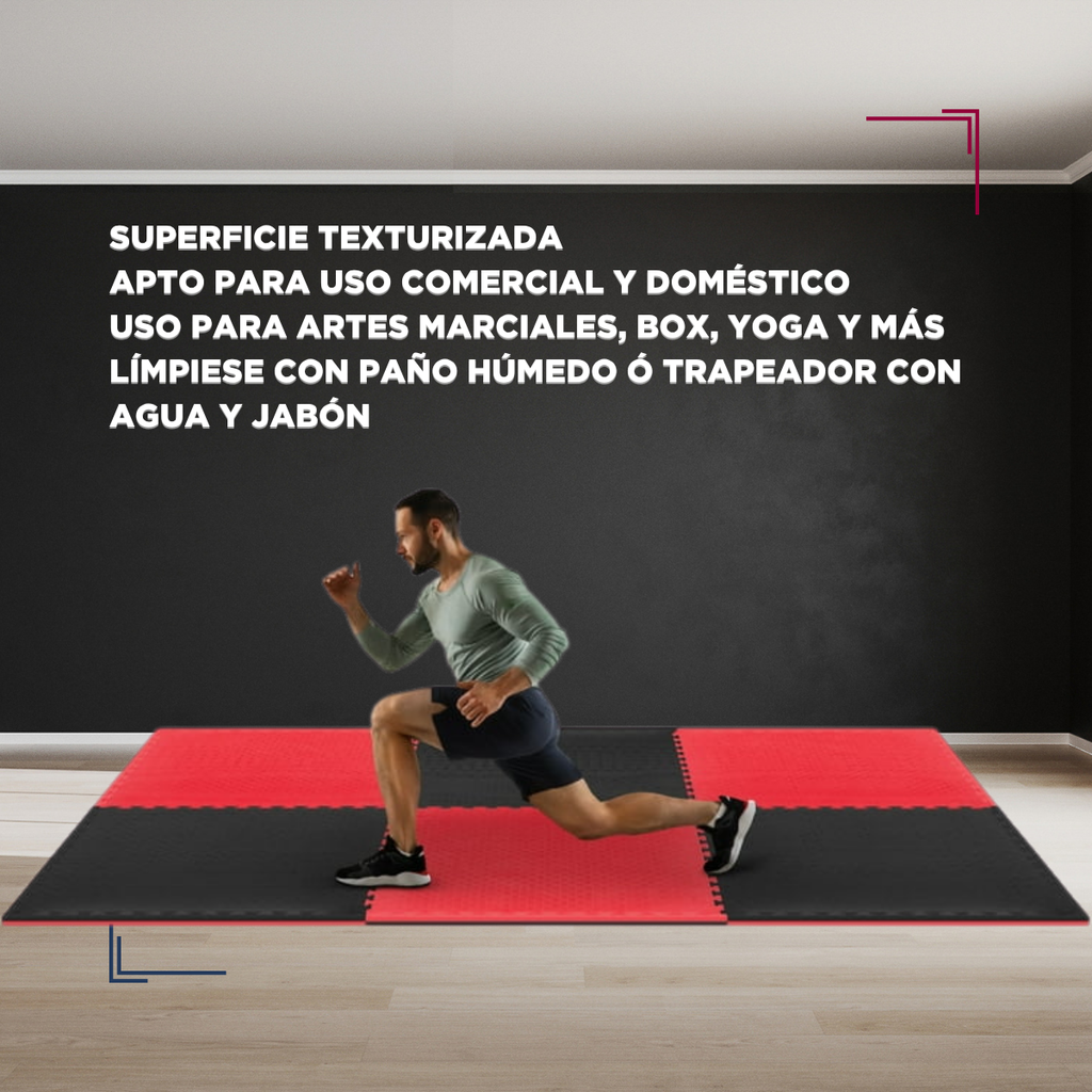 Piso Tatami Wod Pro 5 metros (1 m² x 2.5 cm)