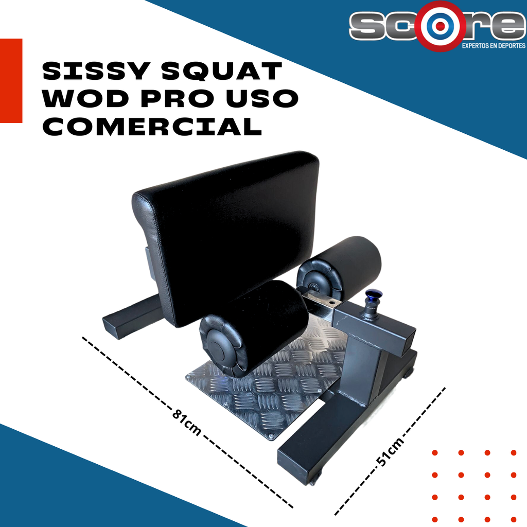 Sissy Squat Wod Pro uso comercial