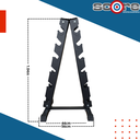 Rack vertical para mancuernas Wod Pro