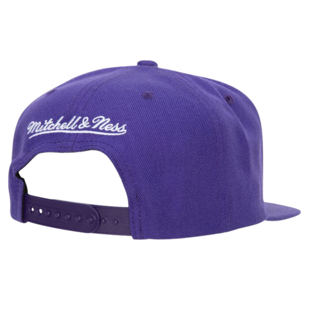 Gorra Mitchell & Ness LA Lakers Team Ground 2.0 visera plana