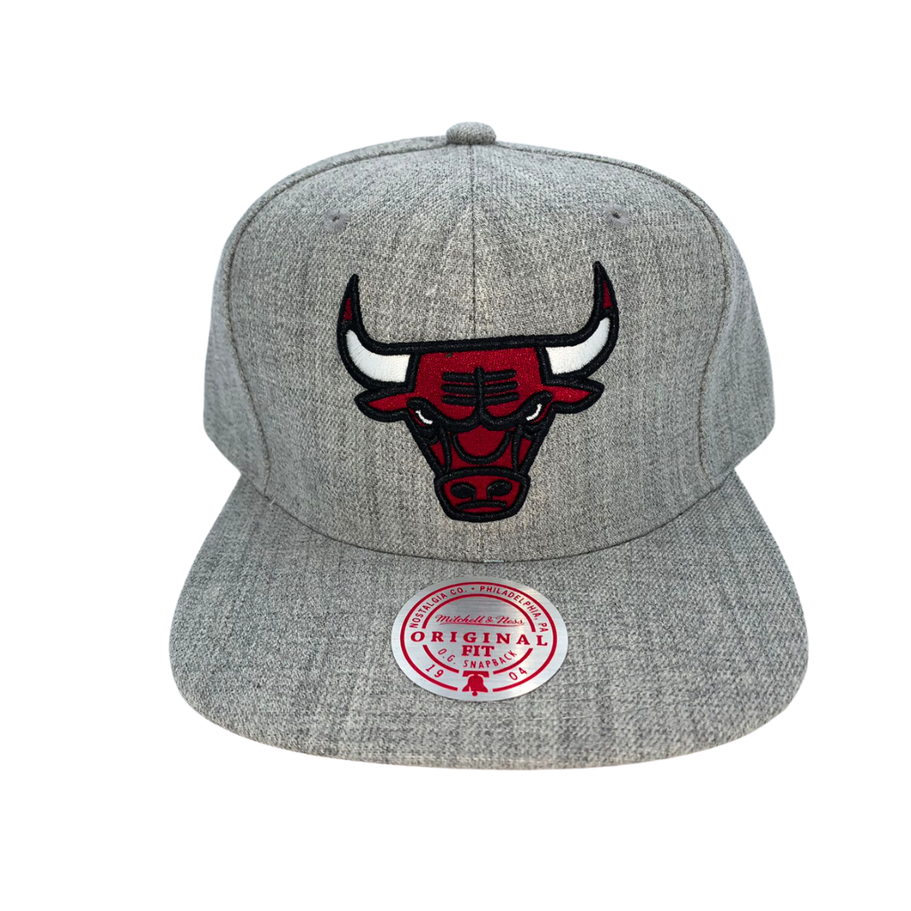 Gorra Mitchell & Ness Chicago Bulls Team Heather 2.0