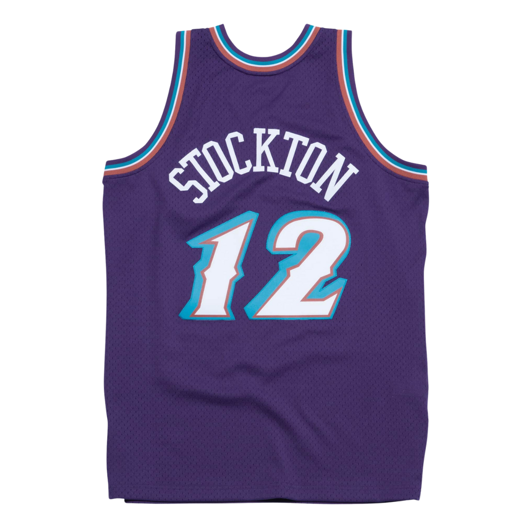 Jersey Mitchell & Ness NBA UTAH Jazz road 1996 John Stockton