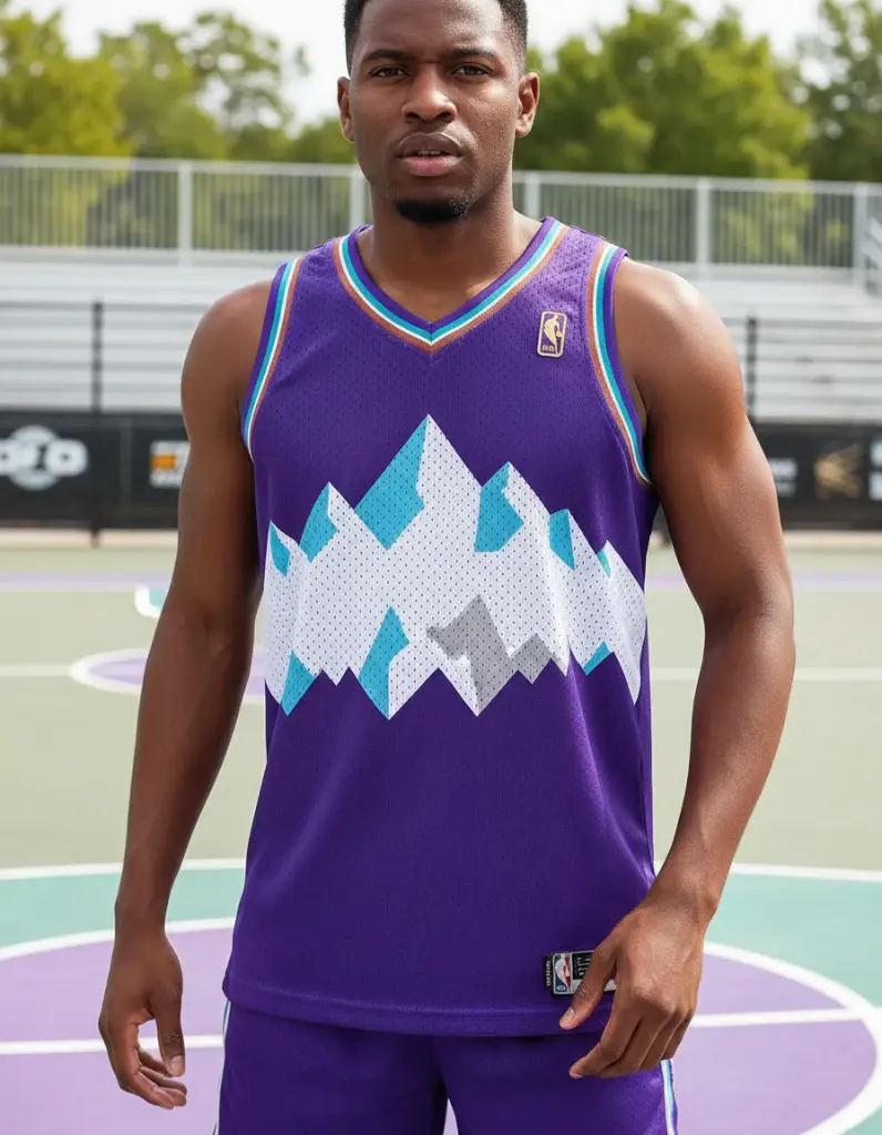 Jersey Mitchell & Ness NBA UTAH Jazz road 1996 John Stockton