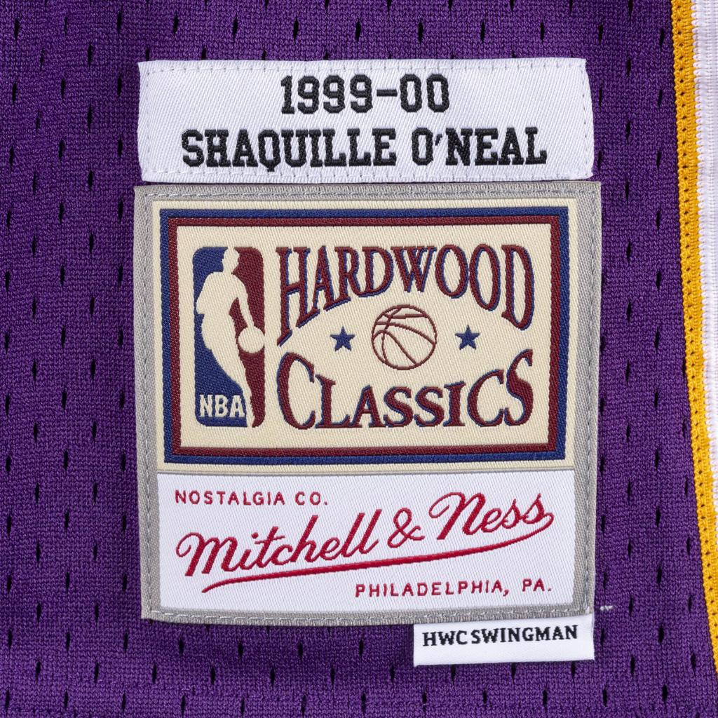 Jersey Mitchell & Ness NBA LA Lakers 1999 road Shaquille O'Neal