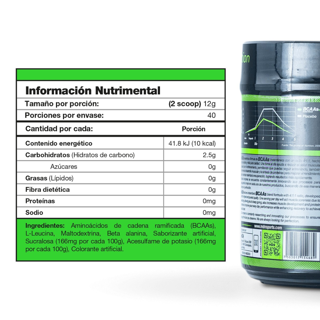 BCAAs Instantized Aminoácidos MDN