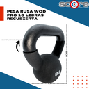 Pesa rusa Wod Pro 10 libras recubierta