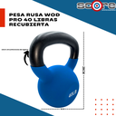 Pesa rusa Wod Pro 40 libras recubierta