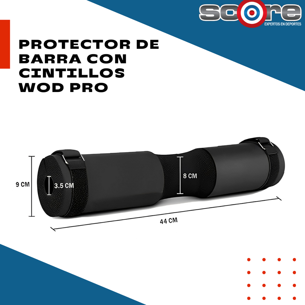 Protector de barra con cintillos Wod Pro