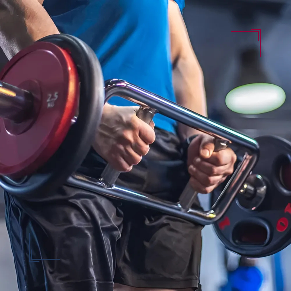 ​Barra Wod Pro Olímpica Romana para Tricep con bujes
