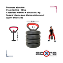 Set de pesas 50 kg ajustable Wod Pro