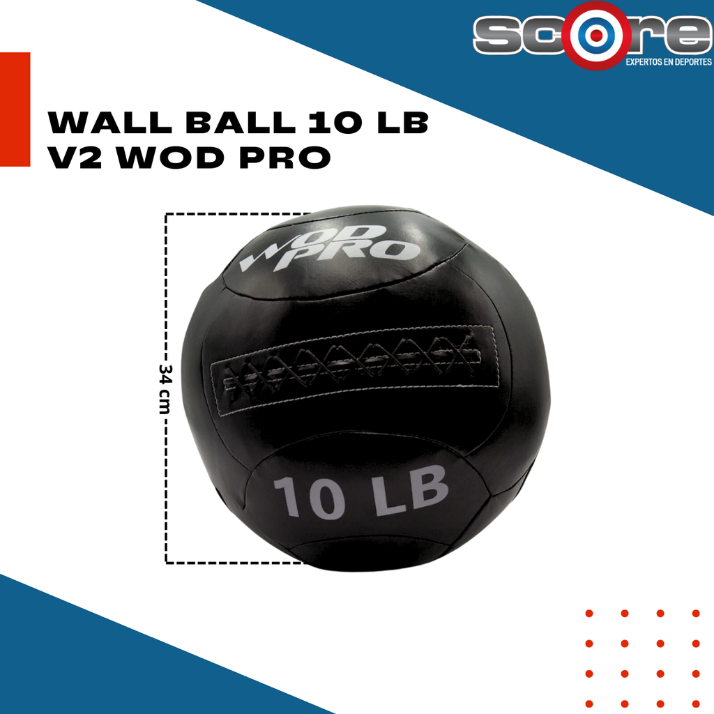 Wall ball 10 lb V2 Wod Pro