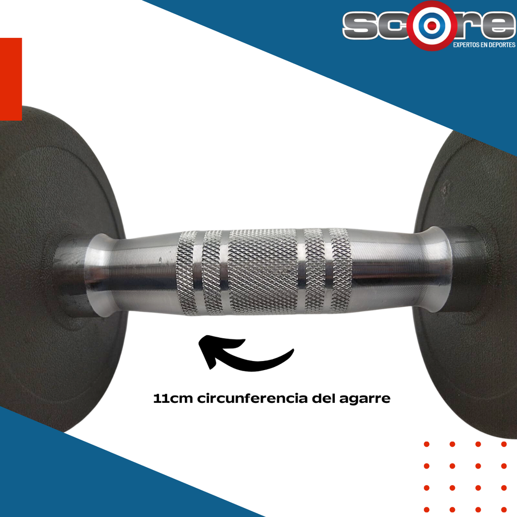 Par de mancuernas redondas 40 Libras Wod Pro