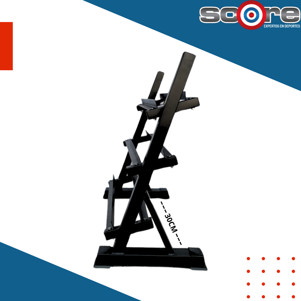 Rack para mancuernas 3 niveles Wod Pro