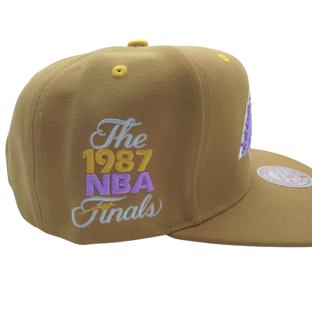 Gorra Mitchell & Ness NBA Lakers Wheat TC Snapback