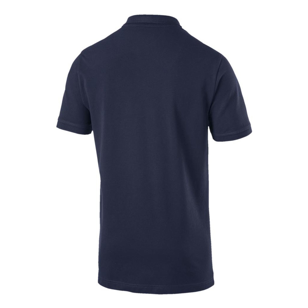 Playera Tipo Polo ESS Pique Peacoat Puma-back