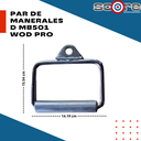 Par de manerales D MB501 Wod Pro