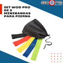 Set Wod Pro de 5 minibandas para pierna