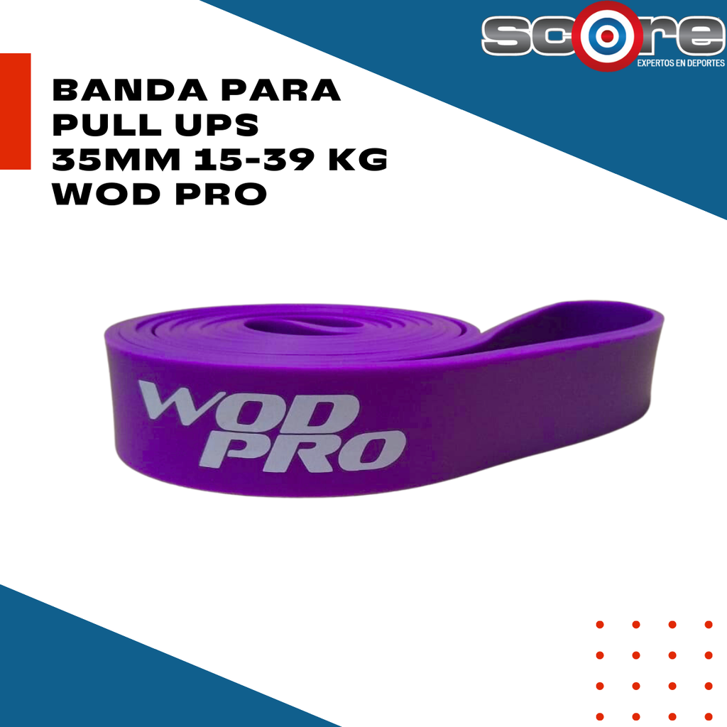 Banda para pull ups 35mm 15-39 kg Wod Pro