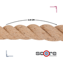 Cuerda de ascenso 3.81 X 7 mts Wod Pro