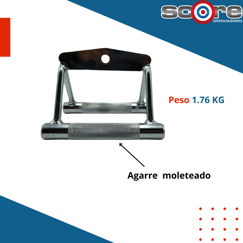 Maneral doble D para remo MB502 Wod Pro