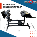 Banco GHD desarrolador de glúteo Wod Pro