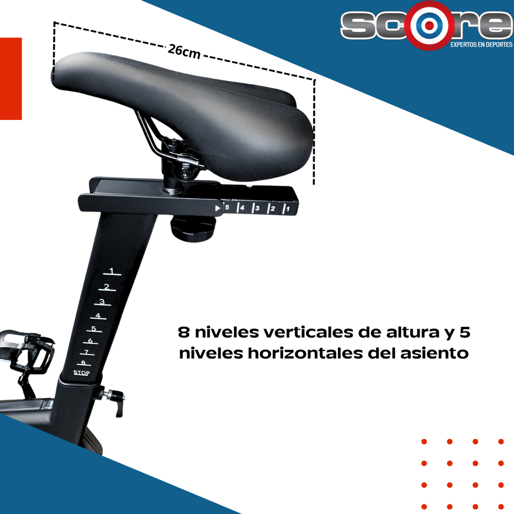 Bicicleta de spinning RR610C RagnaRök Uso Comercial