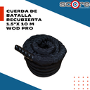 ​Cuerda de batalla recubierta 1.5"x 10 m Wod Pro