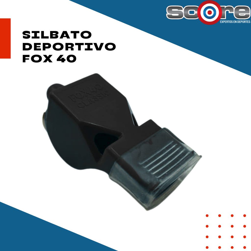 Silbato deportivo Fox 40