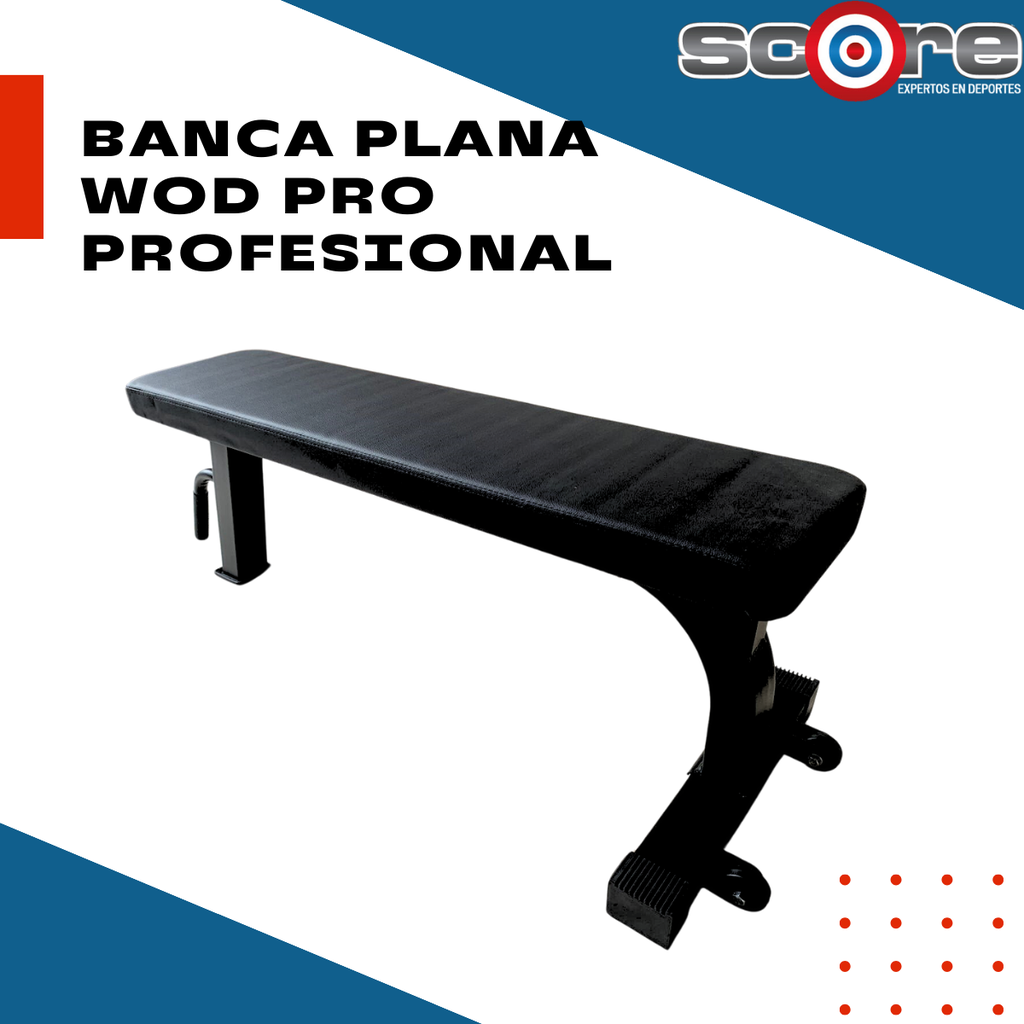 Banca plana Wod Pro profesional