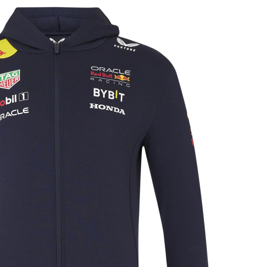 Sudadera Castore F1 Red Bull Racing 2024 con cierre para hombre