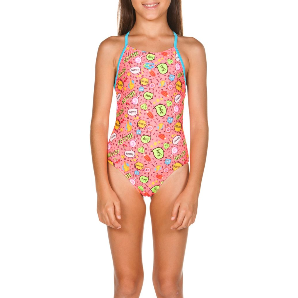 Traje de baño completo Arena Fantasy para niña